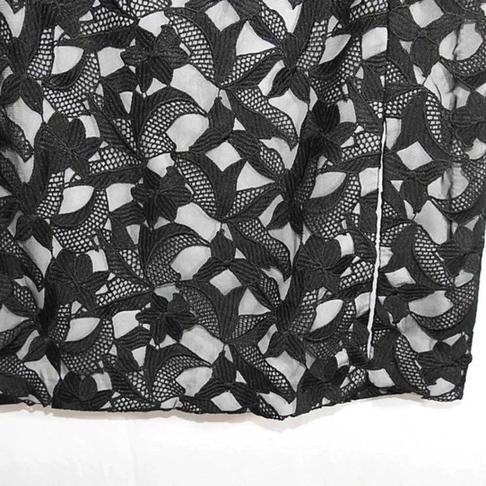 NWT Sachin & Babi Noir Lace Skirt Size 12‎ -